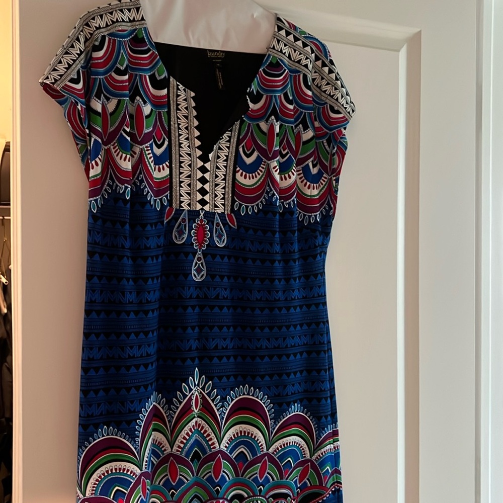 Laundry by Shelli Segal Short-Sleeve Dress